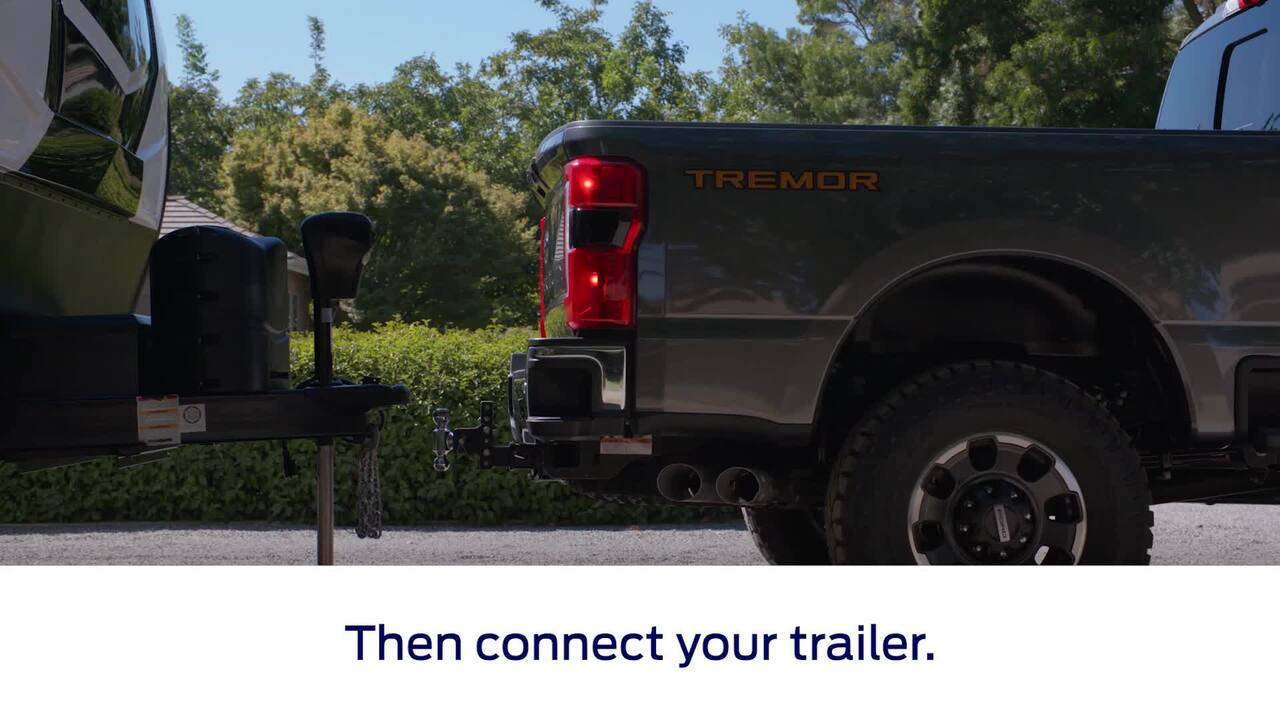 How To Use Smart Hitch On The Ford Super DUTY® Truck 
