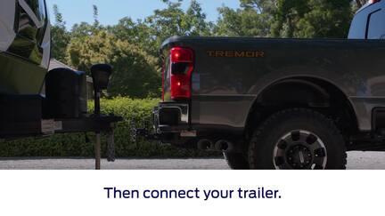 How To Use Smart Hitch On The Ford Super DUTY® Truck 