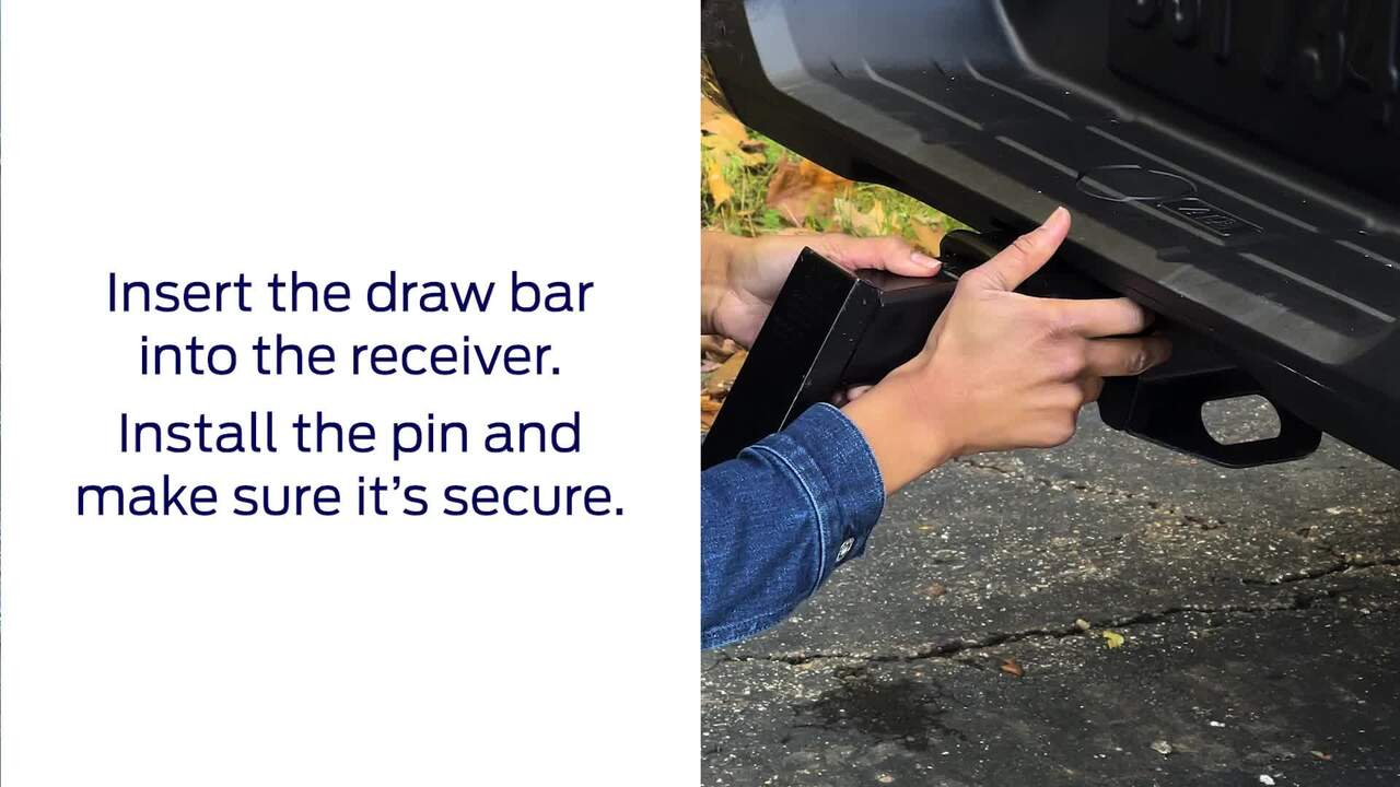 Connecting Your Trailer To The Hitch Receiver