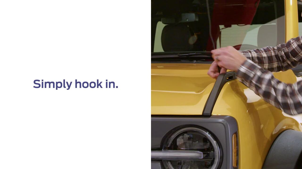 Using Hood TIE-DOWNS
