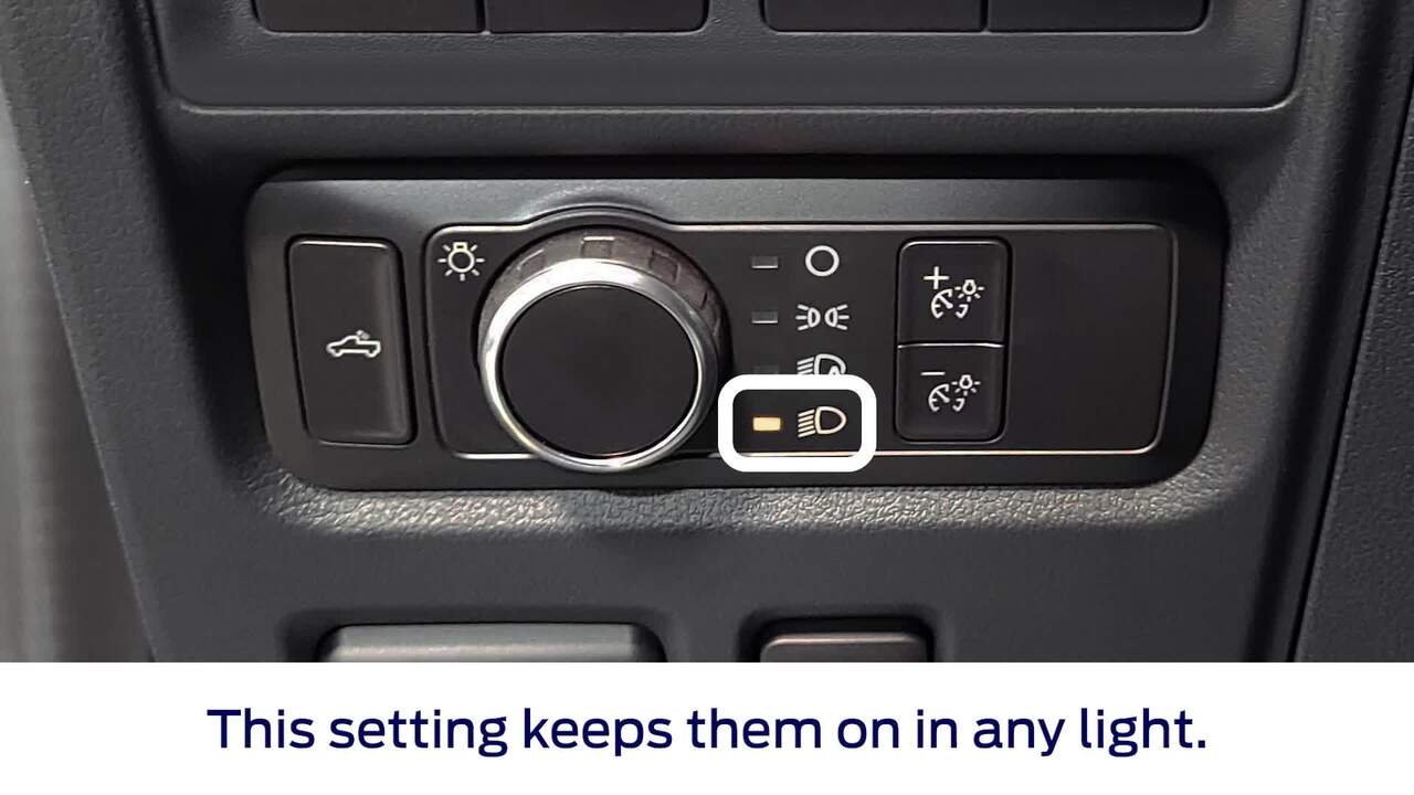F-150 Lightning Headlamp Controls