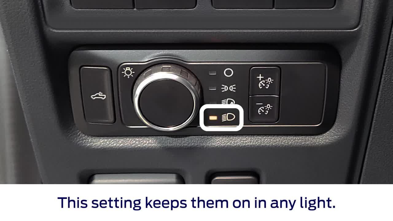 F-150 Lightning Headlamp Controls