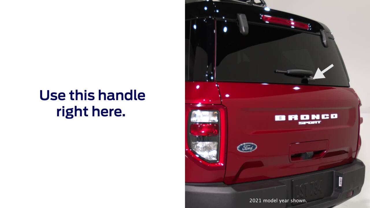 Video of the 2023 Ford Bronco Sport Accessories - Snohomish, WA