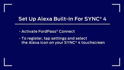 Ford + Alexa (Built-In)