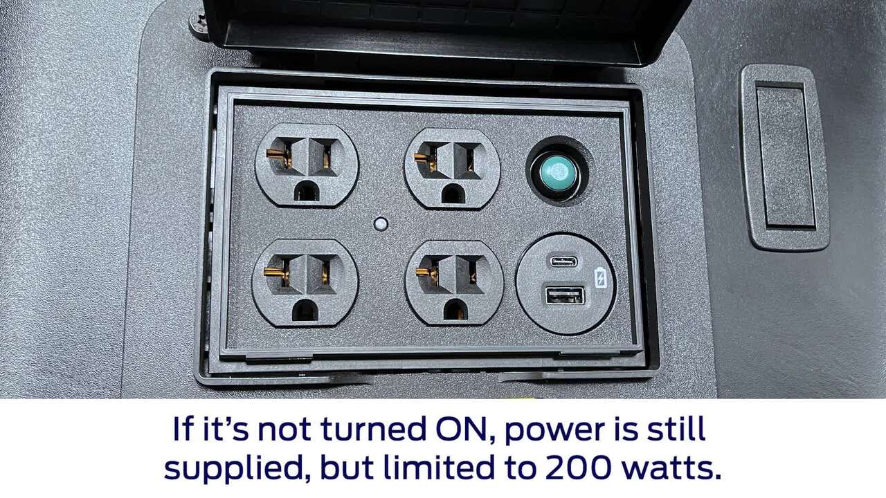 USING YOUR MEGA POWER FRUNK POWER