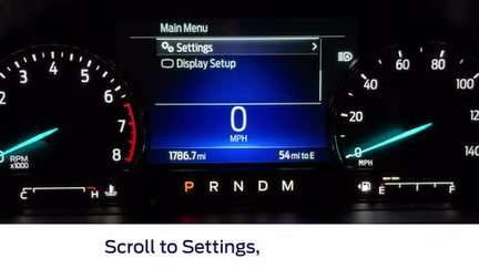 Explorer Oil Life Reminder Reset