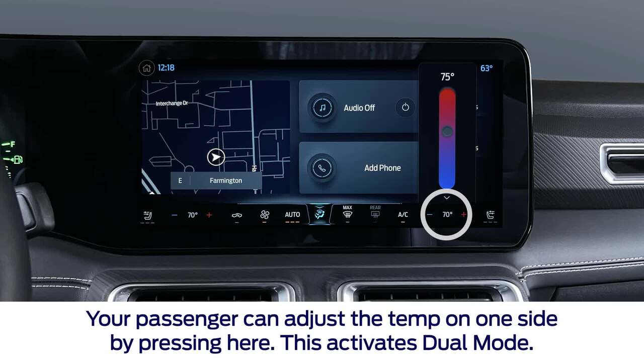 Mustang Dual Zone Electronic Automatic Climate Control