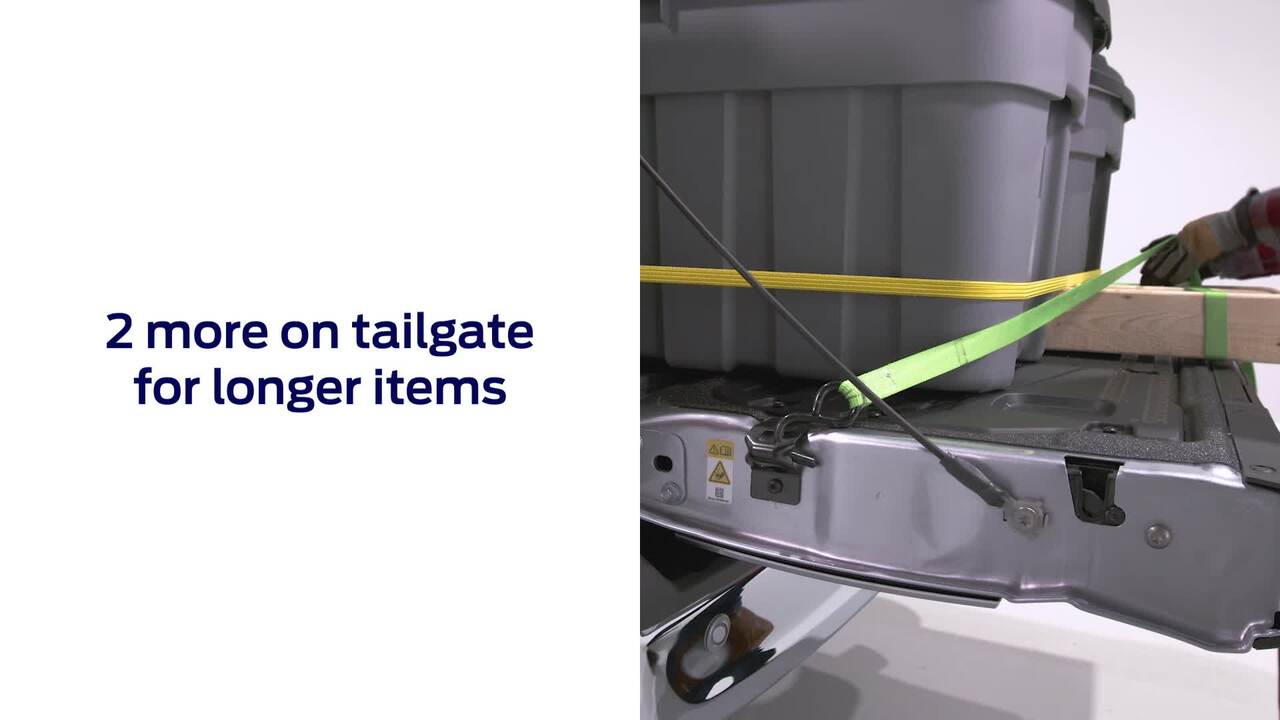 BED TIE-DOWNS AND CLEATS