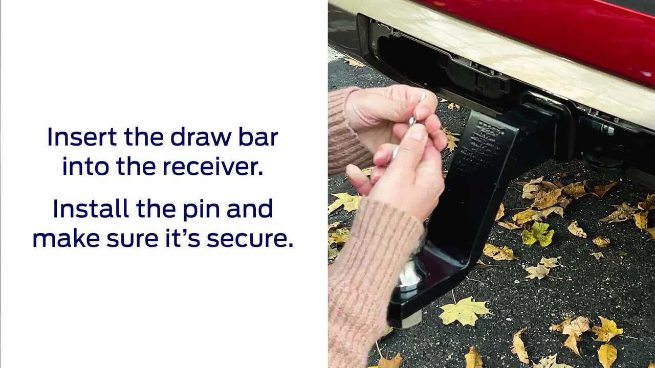 Connecting Your Trailer To The Hitch Receiver