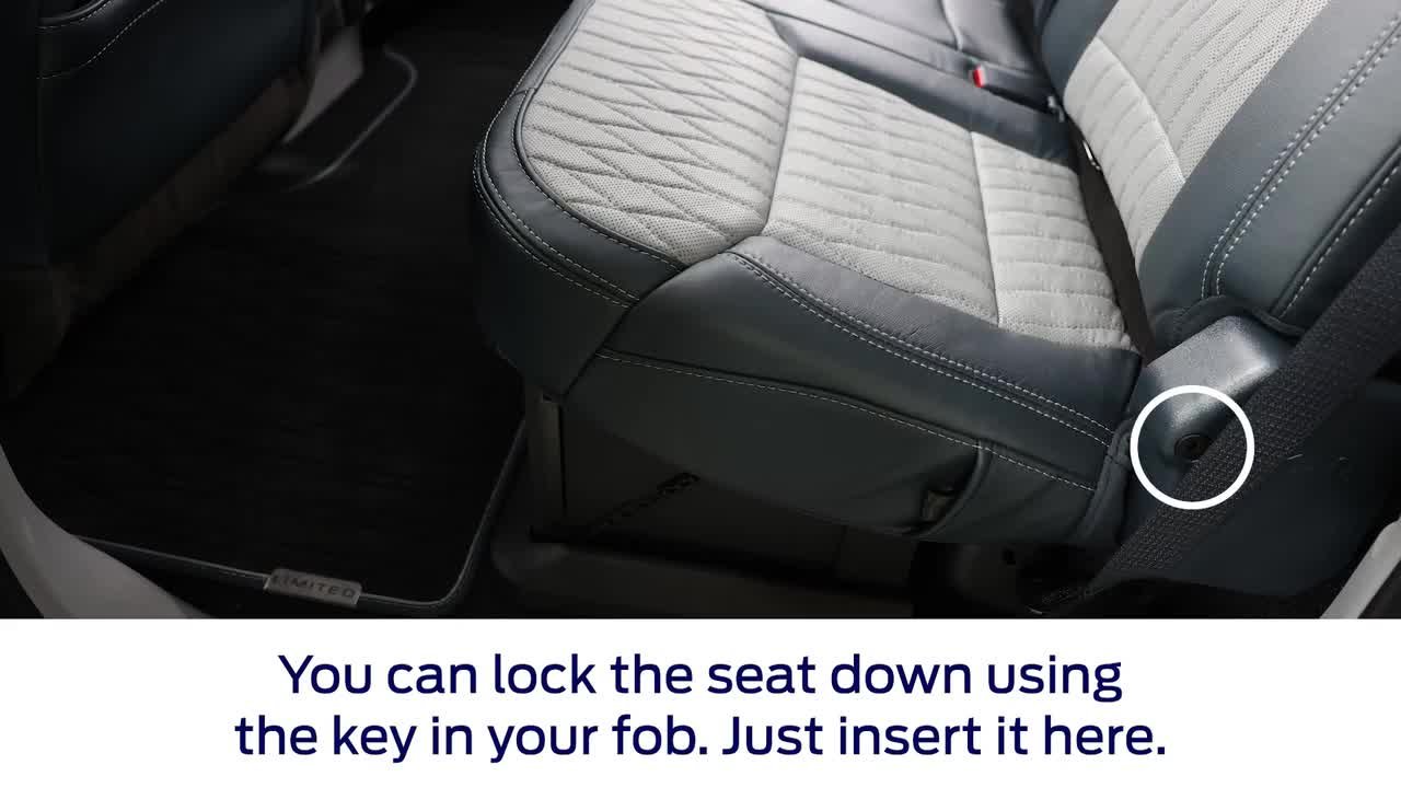 Underseat Storage In The Ford Super DUTY® Truck 