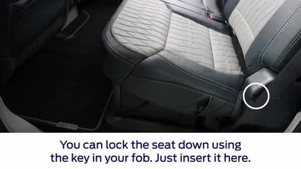 Underseat Storage In The Ford Super DUTY® Truck 