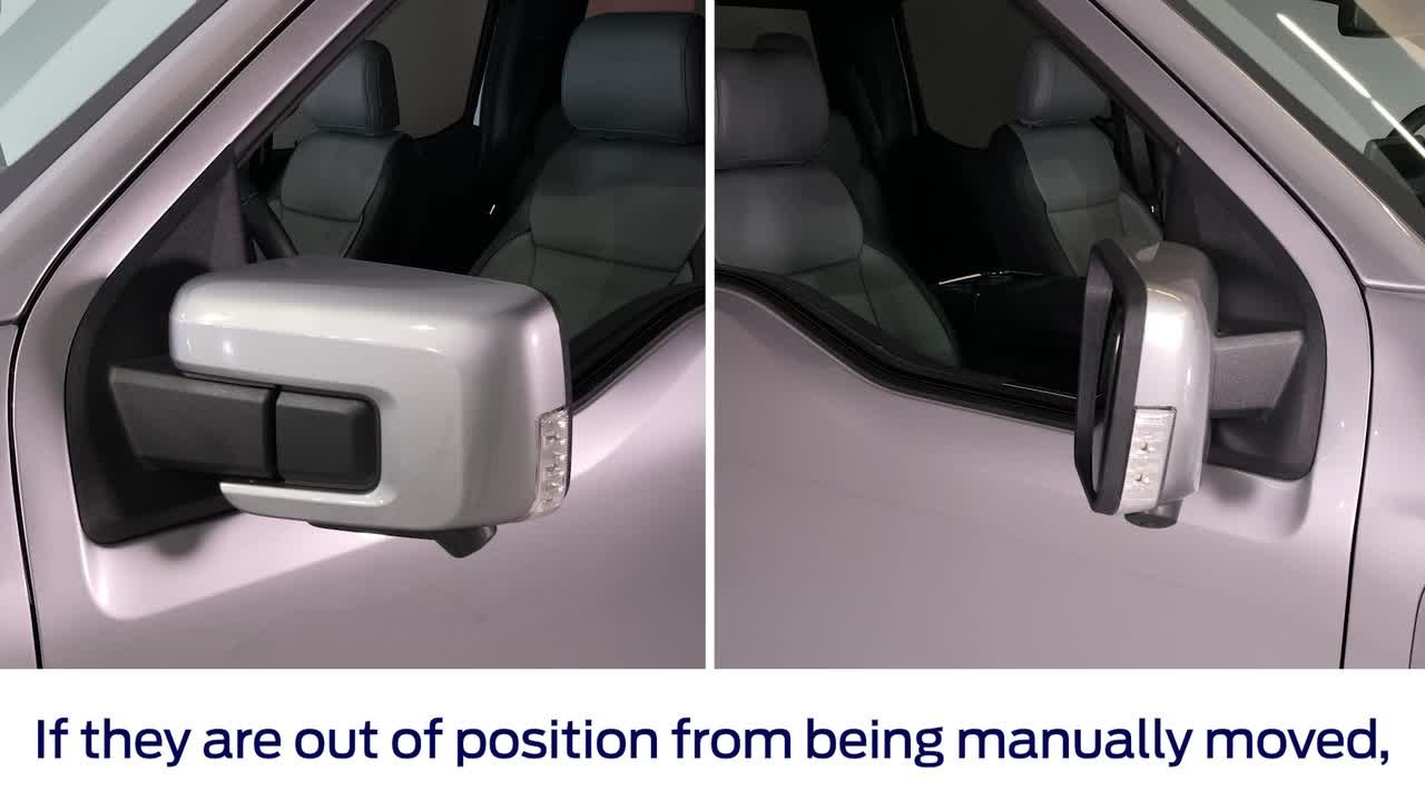 How To Operate The POWER-FOLDING Mirrors