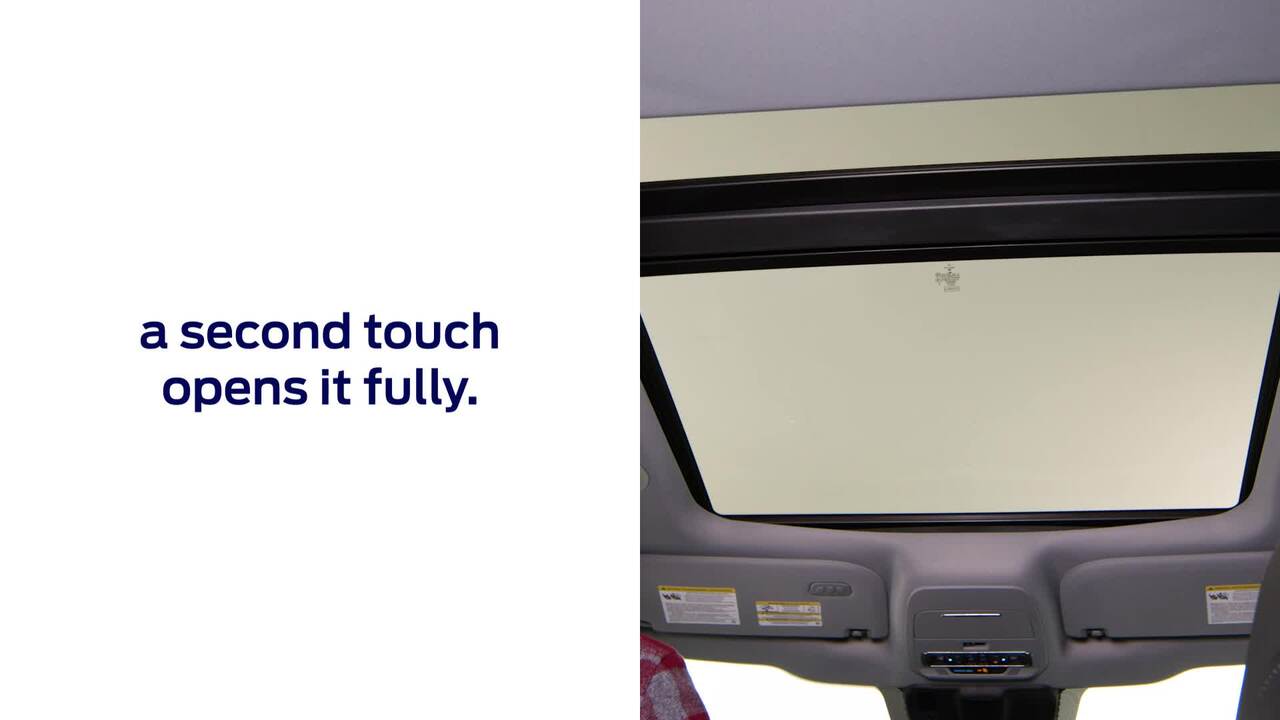 Opening And Closing The Moonroof
