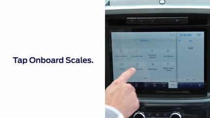 Using Your Onboard Scales