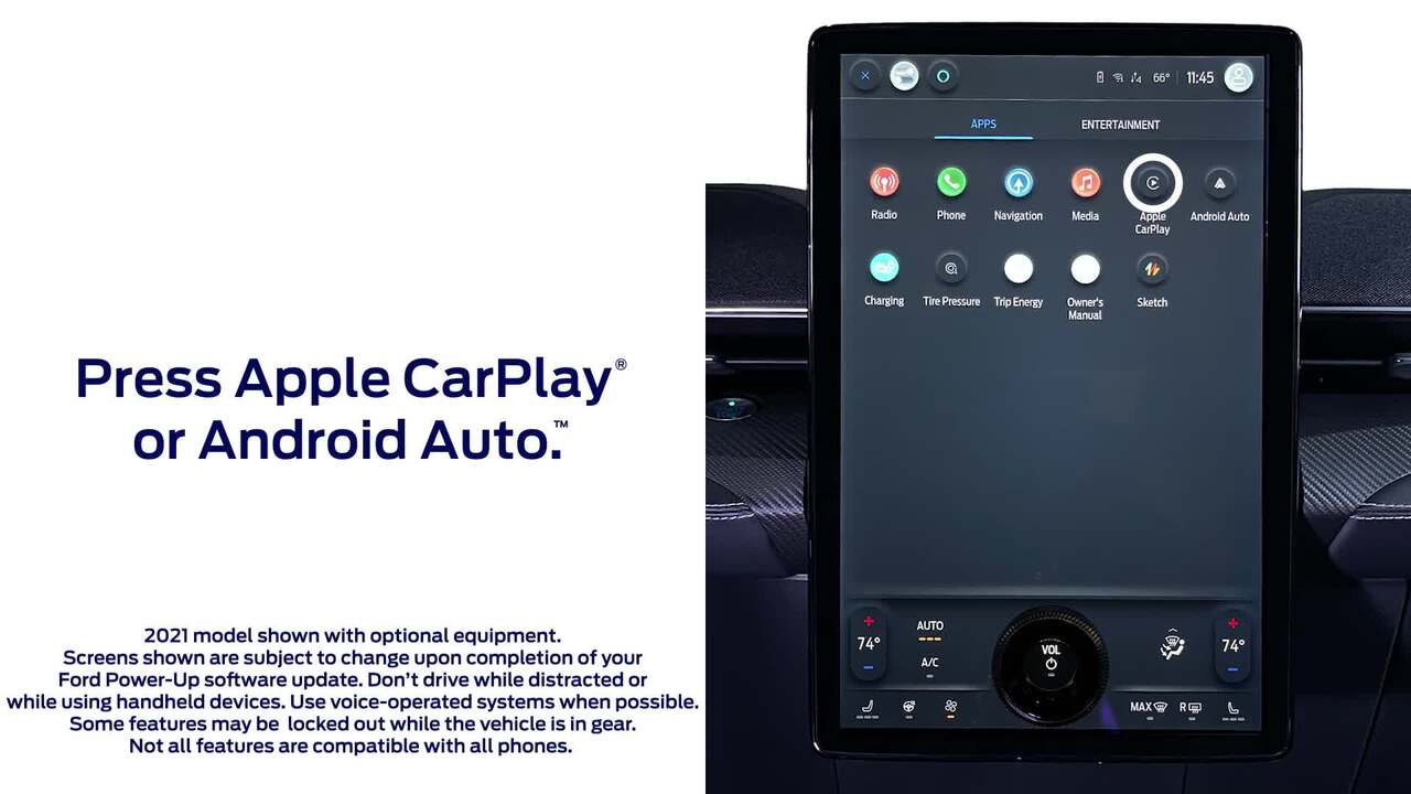Connecting To Apple CARPLAY/ANDROID Auto 