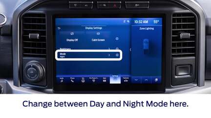 Adjusting Screen Settings For SYNC® 4 & Sync 4a