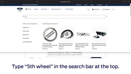 5TH-WHEEL Accessories For The Ford Super DUTY® Truck 