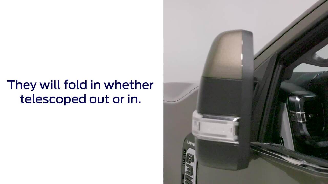 How To Use POWERSCOPE® Mirrors On The Ford Super DUTY® Truck