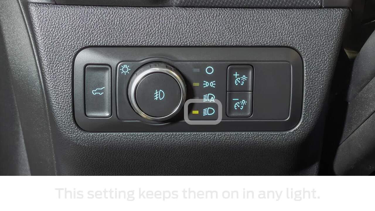 Bronco Sport Headlamp Controls