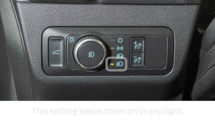 Bronco Sport Headlamp Controls