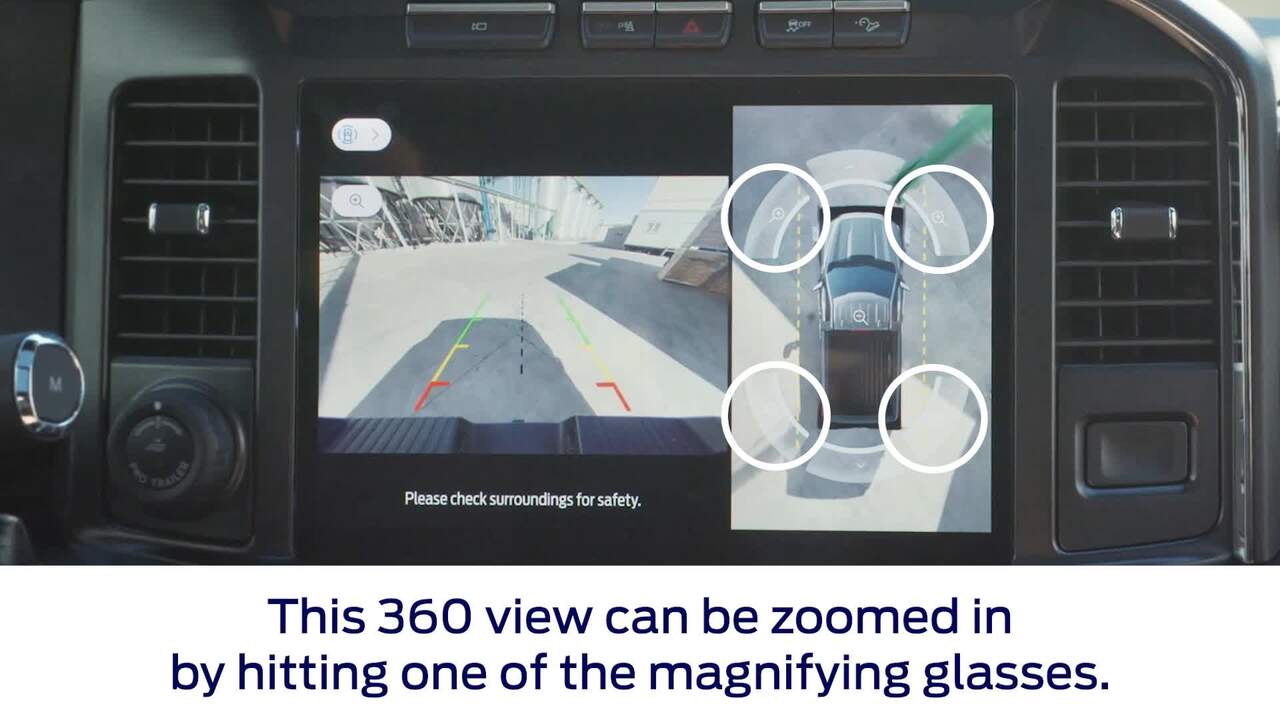 Camera Views On The Ford Super DUTY® Truck 