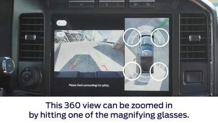 Camera Views On The Ford Super DUTY® Truck 
