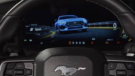 Mustang Selectable Drive Modes