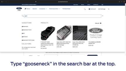 Gooseneck Accessories For The Ford Super DUTY® Truck 