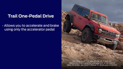 Bronco Raptor Trail Features