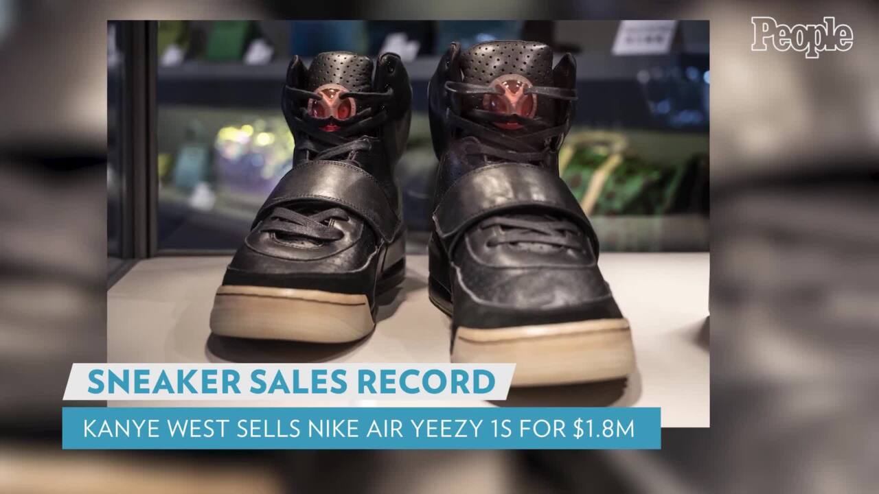 Kanye West Nike Air Sells for Record-Breaking $1.8 Million