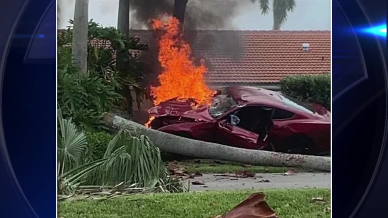 Video shows mangled wreckage of car after fatal Kendall crash