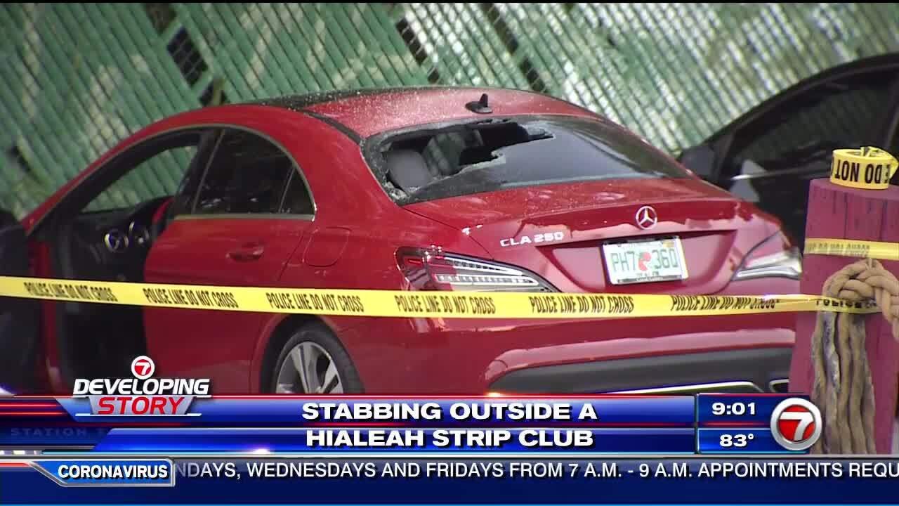 Police investigation underway after 2 stabbed at Hialeah strip club