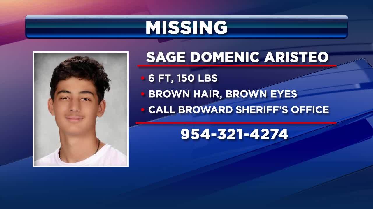 BSO searching for teen missing from Cooper City - WSVN 7News | Miami News,  Weather, Sports | Fort Lauderdale