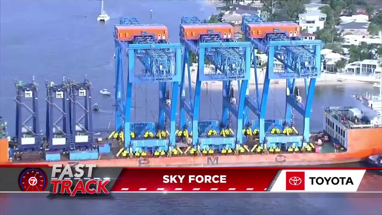 Port Everglades welcomes arrival of massive Super Post-Panamax