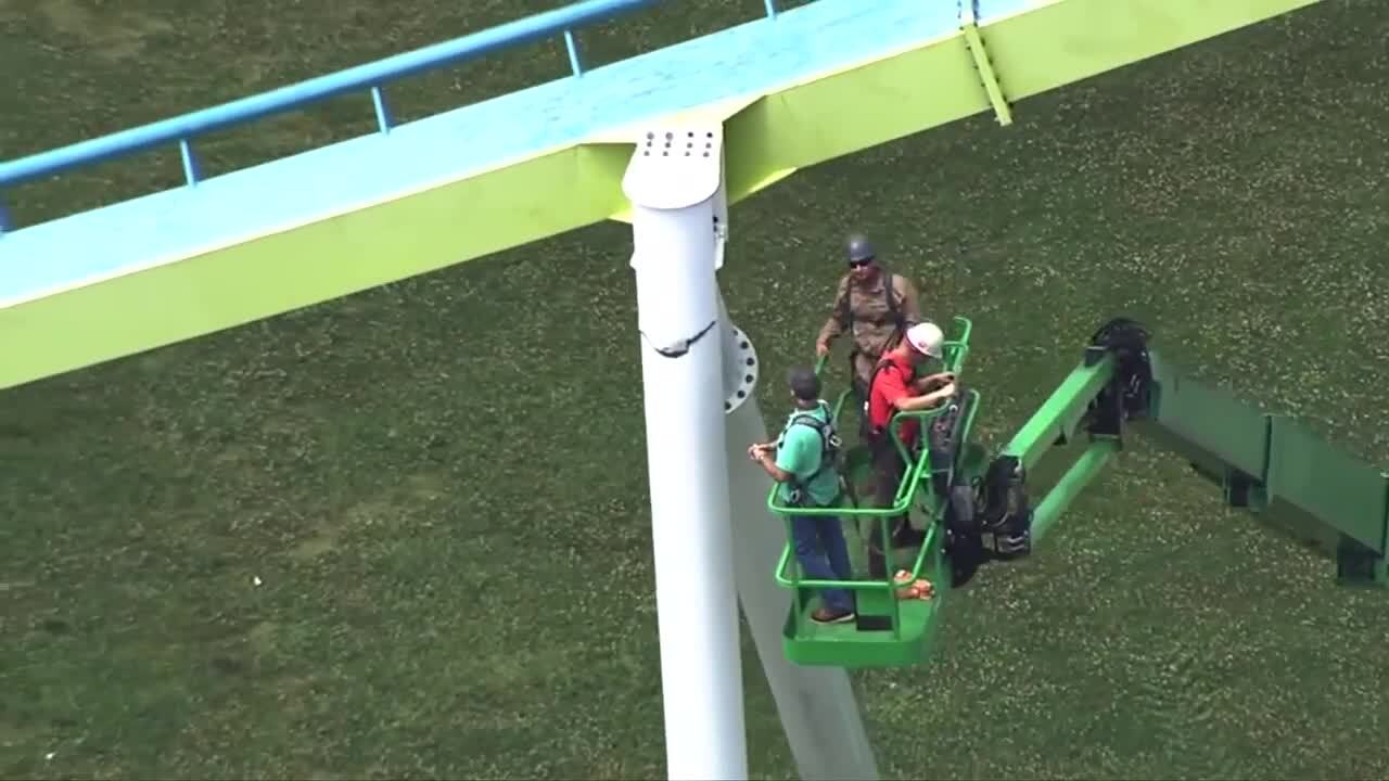 Crack in North Carolina roller coaster may have formed 6 10 days before closure commissioner says