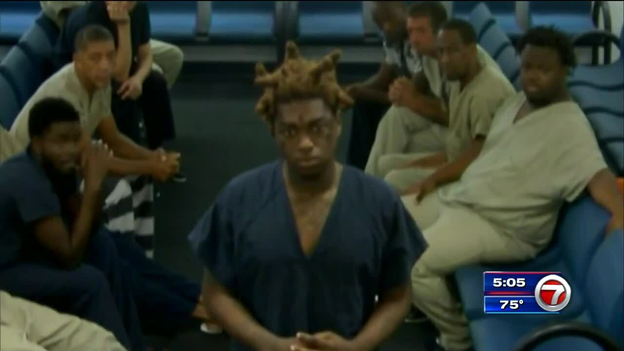 Kodak Black Continues Orange Trend, Says He's Taking Mugshots By