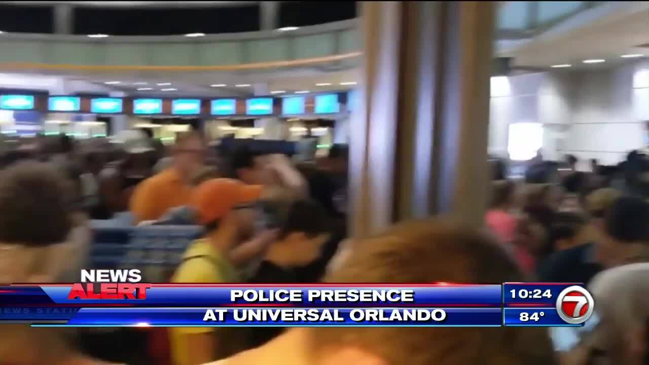 Universal Orlando parking garage reopens after suspicious incident