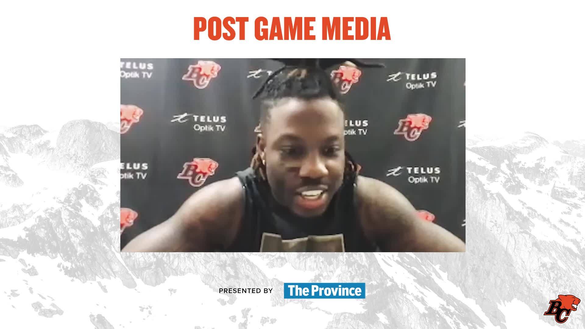 James Butler scores 2 rushing touchdowns, B.C. Lions edge Calgary 31-29 in  OT - Williams Lake Tribune