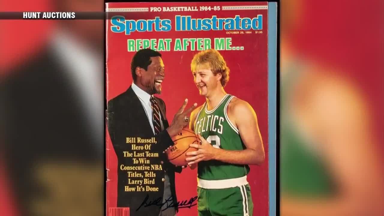 Bill Russell jersey fetches $1.1 million at auction