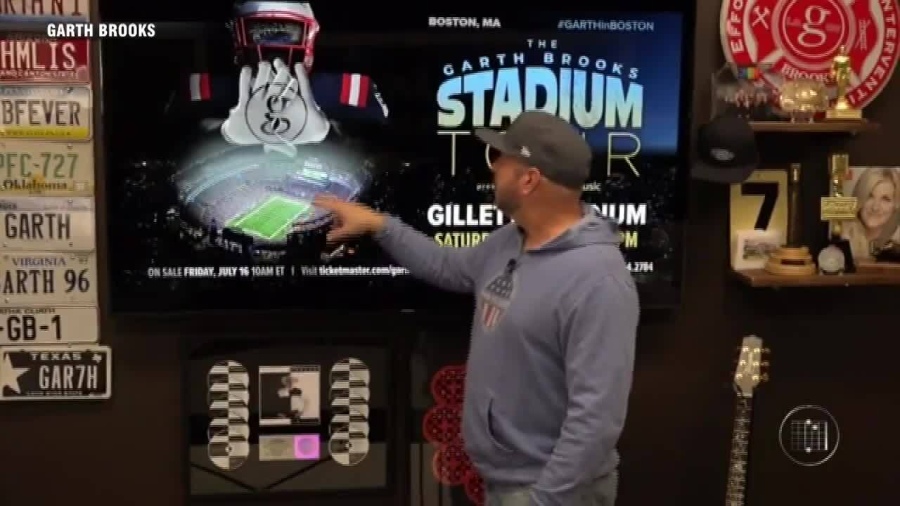 Garth Brooks Eager To Play Two Gillette Stadium Shows 