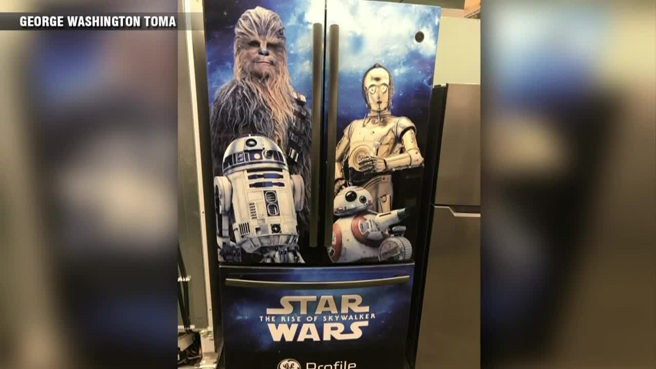 ge star wars refrigerator