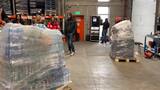 Ukraine response -  Romania red cross delivery broll - Media Download