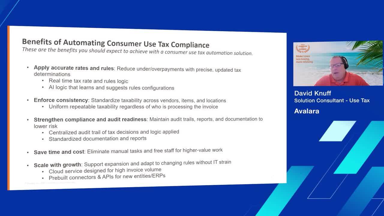 Use Tax: From Liability to Leverage