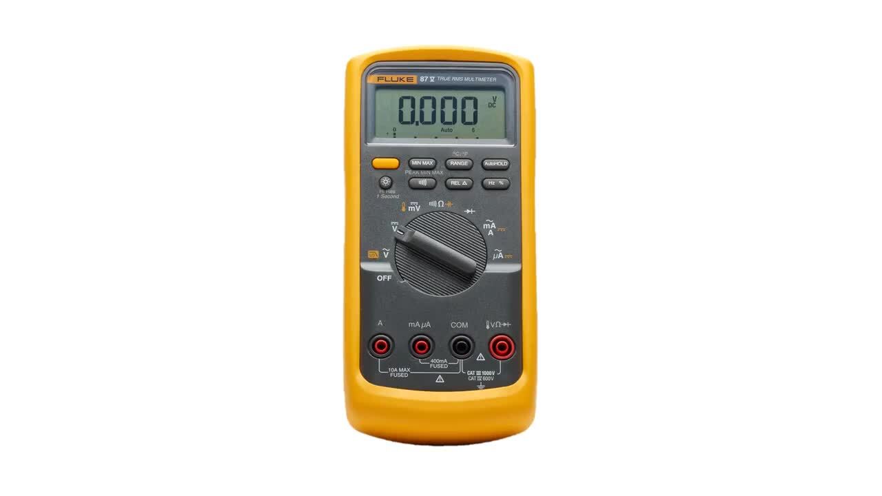 Fluke 87V Multimeter Review  Industrial Features - Pro Tool Reviews