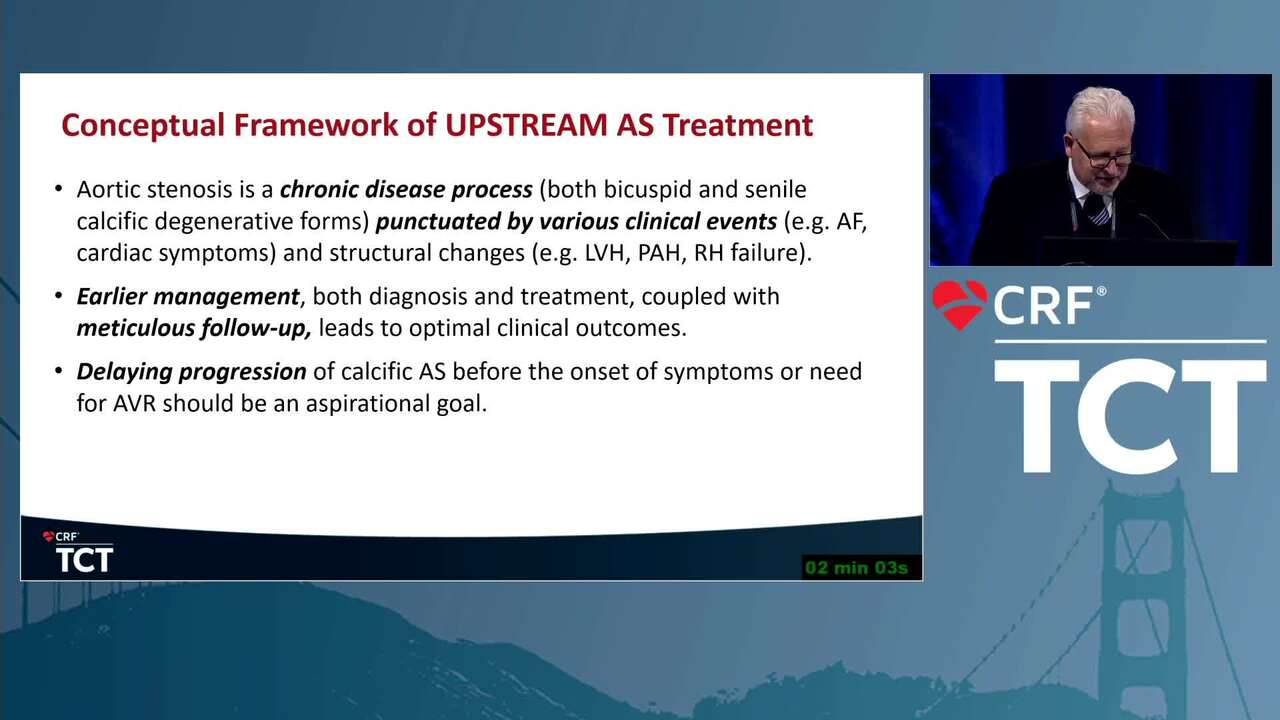 UPSTREAM Aortic Stenosis Management: Conceptual Framework