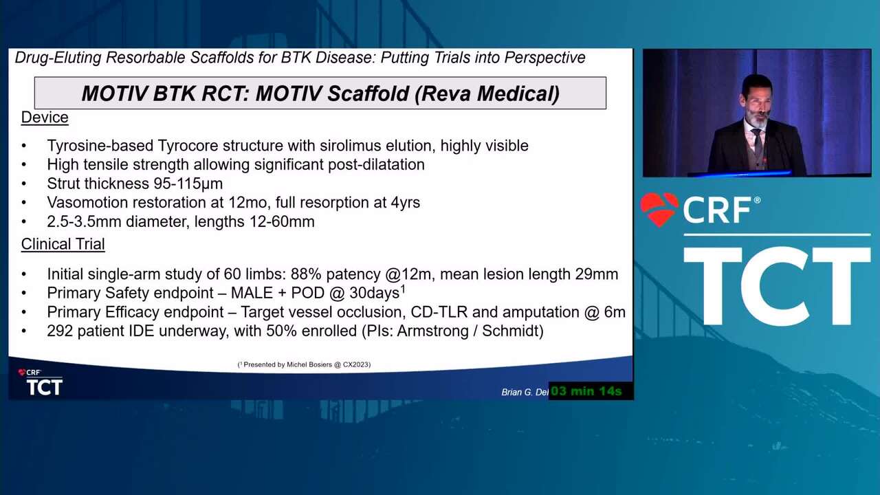 Bioresorbable Stent Technology for BTK Disease: Putting the Trials Into Perspective