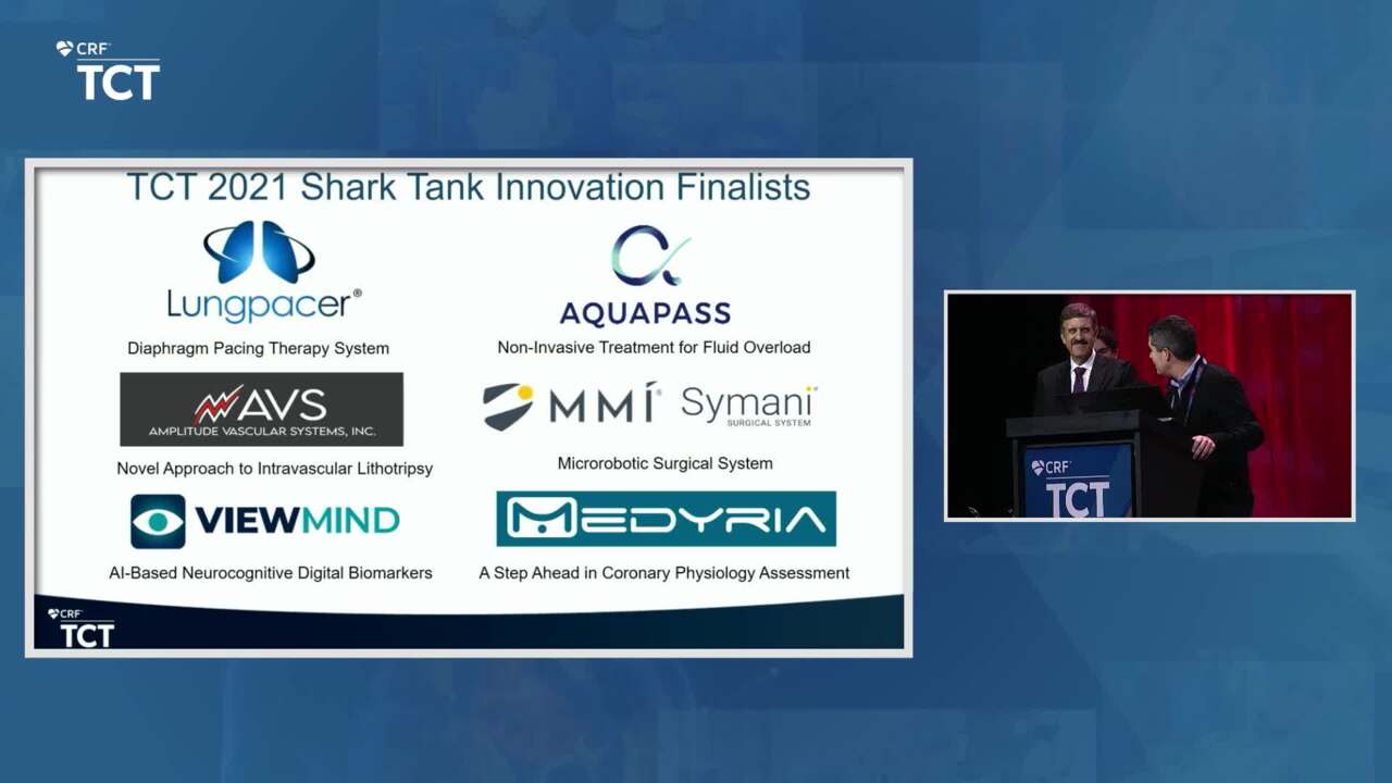 Newswise: Lungpacer Medical Wins TCT 2021 Shark Tank Innovation Competition