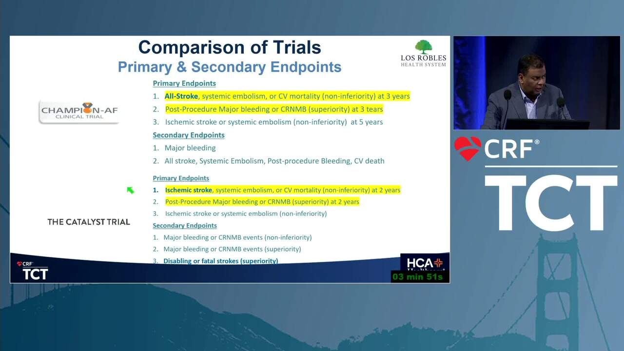 LAAO as First Line Stroke Prevention Therapy: Are CHAMPION-AF and CATALYST Trials Likely to Succeed?