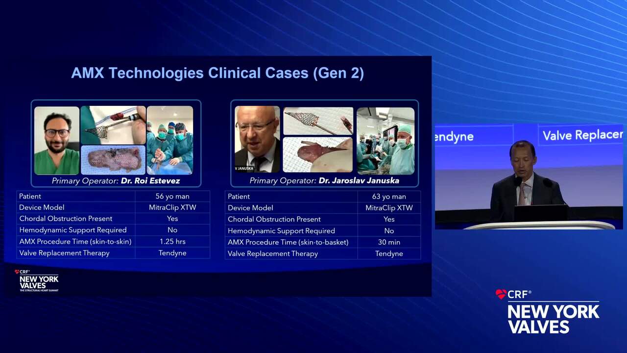 Transcatheter Treatment After TEER — Lacerate or Remove?