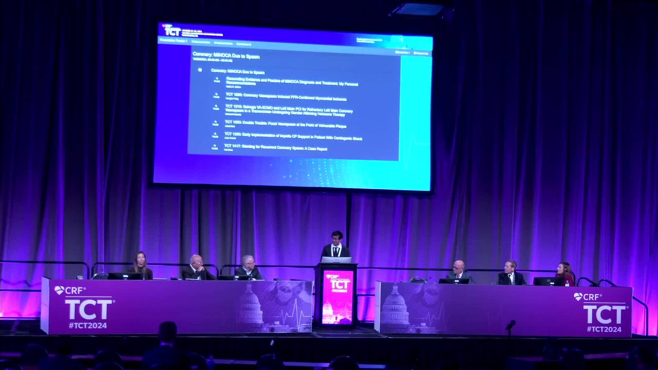 TCT 1417: Stenting for Recurrent Coronary Spasm: A Case Report